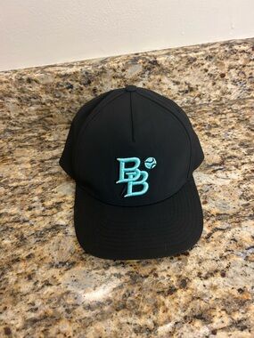 Pacifica Black Cap with Red Logo Patch Great condition! Better Baseball unisex